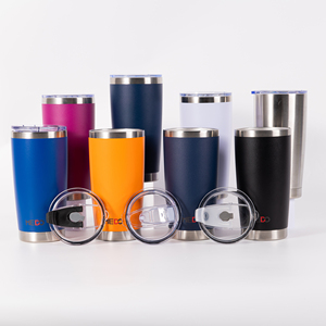 Tazza termica da viaggio per caffè a doppia parete da 20 once personalizzata tazza da caffè isolata in acciaio inossidabile con coperchio - Product Image 1