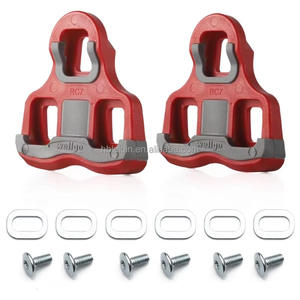 Tacos de Pedal de bicicleta autoblocantes Wellgo RC7, piezas de goma antideslizantes compatibles con <span class=keywords><strong>LOOK</strong></span> para bicicleta de carretera <span class=keywords><strong>KEO</strong></span> - Product Image 4