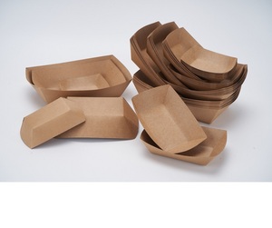 กล่องใส่สลัดกระดาษคราฟท์สำหรับงานปาร์ตี้งานบาร์บีคิวครั้งเดียว - Product Image 2