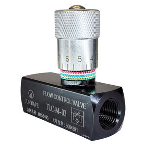 Nuevo suministro directo de fábrica JUNWAVE hidráulico en línea ajustable para válvulas de control para planta de fabricación - Product Image 4