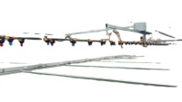 Système d'irrigation automatique mobile à flèche d'arrosage de haute qualité pour serre agricole Jiapei