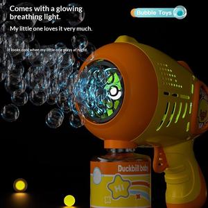 어린이용 휴대용 버블건 전동 버블 장난감 기계 완전 자동 버블 장난감 총 - Product Image 4