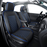 Housses de siège auto pour Chevrolet Equinox 2018-2024, ensemble complet, cuir de luxe, accessoires auto personnalisés, protection de siège auto imperméable
