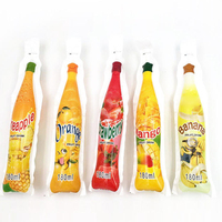 Sachet Popsicle en Plastique Imprimé Personnalisé à Soudures Latérales pour Crème Glacée
