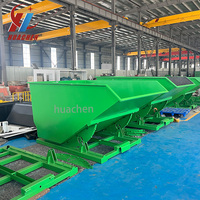 Vente en gros d'usine de chariot élévateur à benne basculante en acier pour l'industrie du traitement des déchets