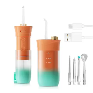 Professional Oral Irrigator IPX7 Waterproof Water Flosser USB Rechargeable Water Dental Picks Oral Irrigator For Cleaning