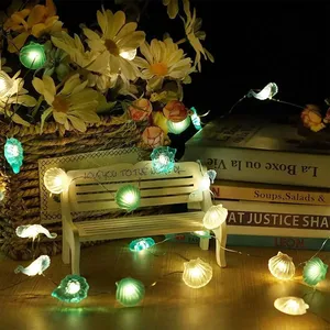 Đại Dương Chủ Đề LED Chuỗi Ánh Sáng Sinh Nhật Trang Trí Cổ Tích Đèn 2M Sao Pin Hoạt Động Màu Xanh Patio Trắng DIY Ngoài Trời Dây Đồng - Product Image 1