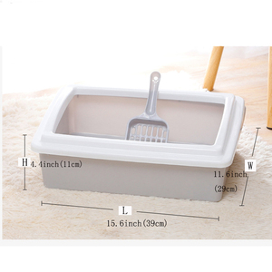 Meilleure vente Bac à <span class=keywords><strong>litière</strong></span> pour <span class=keywords><strong>chat</strong></span> en plastique avec pelle - Product Image 6