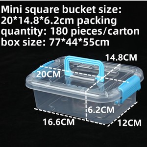 High Efficiency Recyclable PP <strong>Plastic</strong> Household Storage Solution 5G Laundry <strong>Pods</strong> Packaging Box Bead Decontamination Cleaning - Product Image 6
