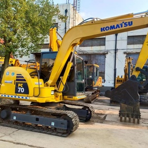 Precio Económico para Miniexcavadora Usada PC70-8, Motor y Bomba Originales de Japón, Garantía de 1 Año, Radio de Giro Corto - Product Image 2