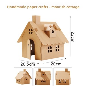 Kit de Bricolage Éducatif pour Maternelle : Maison 3D en Papier à Assembler – Modèle de Construction – Vente Directe Fabricant - Product Image 4