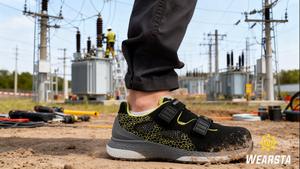 أحذية أمان مقاومة للماء للرجال والنساء بمقدمة مركبة وشبكة تنفس، أحذية عمل مضادة للانزلاق ومقاومة للزيوت للاستخدام الخارجي - Product Image 3