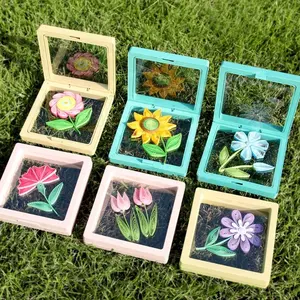 2024 nouveauté insecte fleur série <span class=keywords><strong>Quilling</strong></span> papier ensemble bricolage à la main artisanat papier <span class=keywords><strong>Quilling</strong></span> outils ensemble pour adultes débutant - Product Image 1