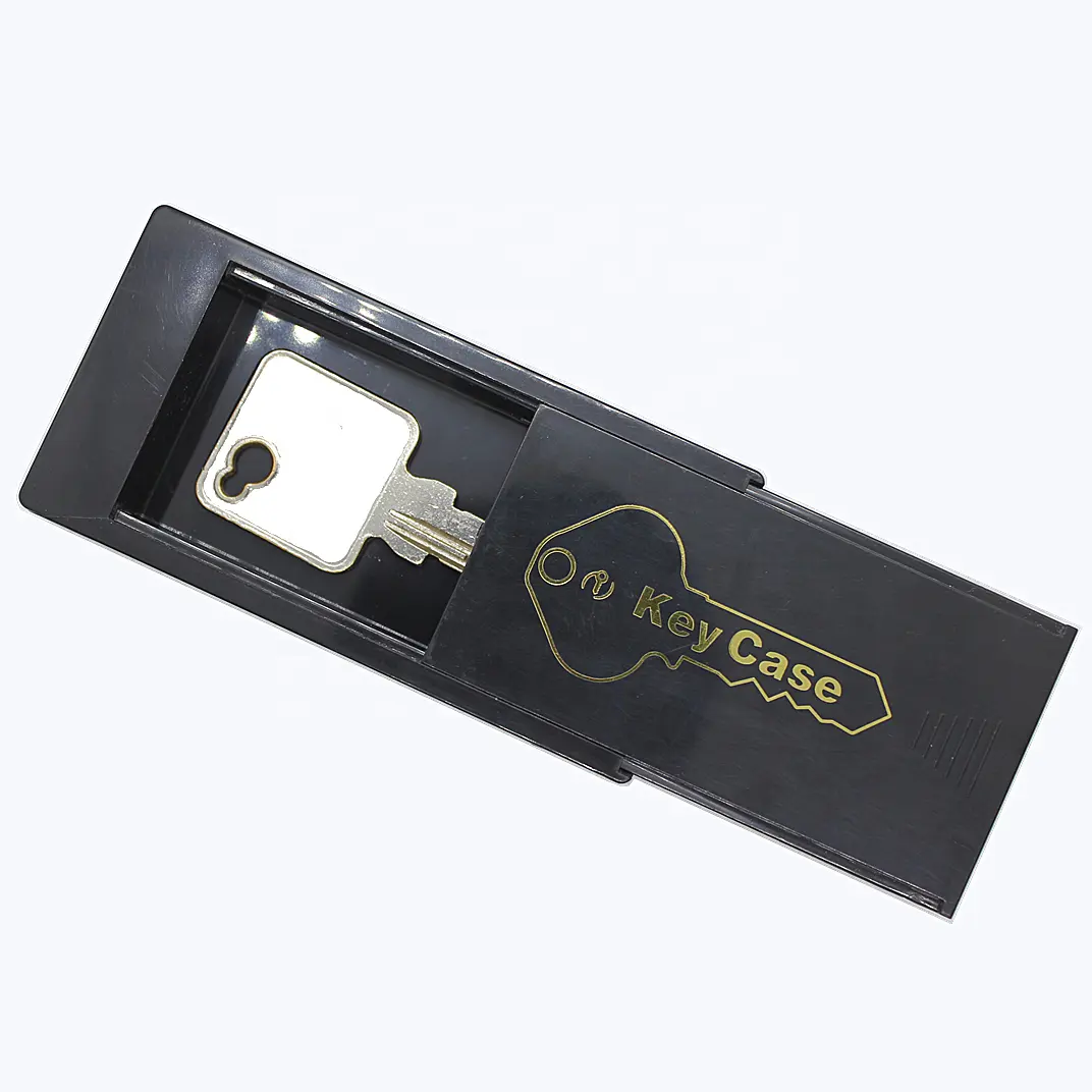 Étui magnétique Jumbo en cuir, nouveau support de clés pour clés et transmettable avec Base magnétique arrière robuste