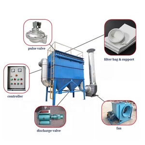 Hot bán công nghiệp Bụi Collector thiết bị túi Hệ thống lọc - Product Image 5