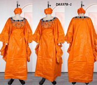 Robes longues en jean à motifs floraux pour femmes, style streetwear décontracté et élégant, avec fermetures éclair, dernière collection de vêtements Bazin