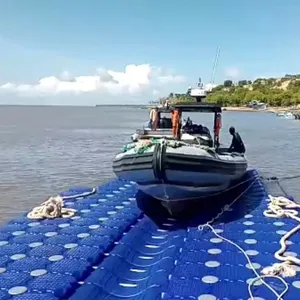 Hotsale Hdpe Gemaakt En Sterke Jachthaven Plastic Pontonkubusvlotter En Scheepsliftdok Drijvend Voor Loopbrug En Jetski-Dok