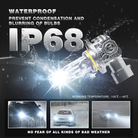 Phare LED 1:1 9005 100W 10000LM, phare LED automobile 12V, systèmes d'éclairage automobile