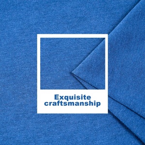 Nhà Máy Bán Buôn 100% Cotton 32S Hữu Cơ Mềm Vải Dệt Kim Cho T-Shirts Activewear Đồ Lót-Trọng Lượng Nhẹ Đồng Bằng Đan Cho Cô Gái - Product Image 5