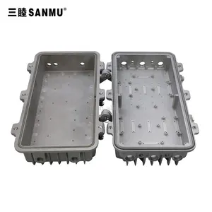 A-023:367*168*113MM Aluminum Waterproof Amplifier Enclosure Junction CATV Polyester Box