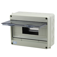 Boîtier de distribution électrique monophasé 12 voies étanche IP65 du fabricant, en ABS PC, pour instruments électroniques, pour extérieur