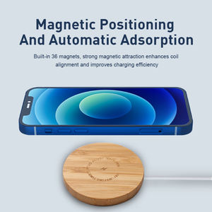 <span class=keywords><strong>Chargeur</strong></span> sans fil en bois à <span class=keywords><strong>induction</strong></span> personnalisé avec logo 2025, <span class=keywords><strong>chargeur</strong></span> sans fil rapide en bambou 10W 7.5W 5W 15W - Product Image 4