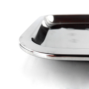 Assiette carrée en acier inoxydable épaissi Yolecen, <span class=keywords><strong>plat</strong></span> multi-usages pour aliments grillés, riz cuit à la vapeur, <span class=keywords><strong>poisson</strong></span>, qualité supérieure - Product Image 4