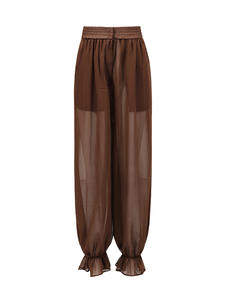 2026 NEU KJ Fashion Loose Casual Elegante Revers Langarm Shirt Hose Zweiteiliges Set Kleidung 2-teilige Sets für Frauen - Product Image 5