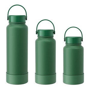 Botella de Agua de Acero Inoxidable de Doble Pared y Aislamiento al Vacío, 650ml/1000ml/1150ml, para Viajes - Product Image 1