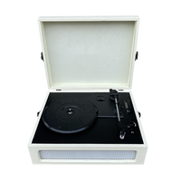 Phonographe de bureau de haute qualité, lecteur de platine rétro, lecteur radio AM/FM, vente en gros