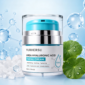 <span class=keywords><strong>Crema</strong></span> Facial de <span class=keywords><strong>Urea</strong></span> y Ácido Hialurónico Directo de Fábrica 50g Centella Asiatica Hidratación Profunda Calmante Reafirmante Cuidado Diario para Piel Sensible - Product Image 1