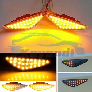 Feux de signalisation LED dynamiques à flux continu pour <span class=keywords><strong>BMW</strong></span> X3 F25 X5 E70, style <span class=keywords><strong>ciel</strong></span> étoilé complet, marqueur latéral de voiture, plaque de feuille, état neuf - Product Image 4