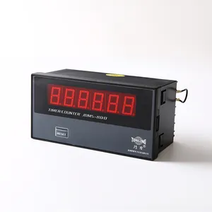 JDMS-80 6 digits led display industrial digital panel timer digital hour meter