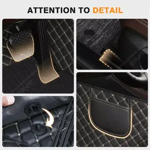 พรมปูพื้นรถยนต์แบบสองชั้นสั่งทำพิเศษสำหรับรถยนต์ฮอนด้า ซิตี้ ปี 2008 2009 2010 2011 <span class=keywords><strong>2012</strong></span> 2013 2014 ผ้าคลุมพื้นรถยนต์ อุปกรณ์ตกแต่งภายในรถยนต์ - Product Image 6