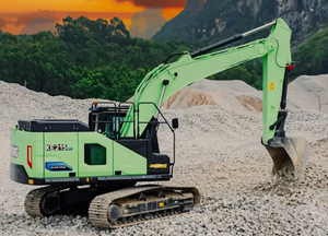 Excavatrice <span class=keywords><strong>sur</strong></span> chenilles XE215E de 22 tonnes avec brise-roche, attache rapide et ripper en option pour la construction routière municipale - Product Image 3