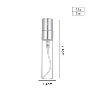Beliebte Hochwertige 2ml 3ml 5ml 10ml Kleine Parfüm-Zerstäuber Probenfläschchen Leere Glasflasche Mit Sprühpumpe Mini-Testerflaschen - Product Image 5