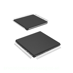 ชิ้นส่วนอิเล็กทรอนิกส์ EFM32GG11B520F2048GQ100-AR 100 TQFP แบบฝัง - Product Image 1