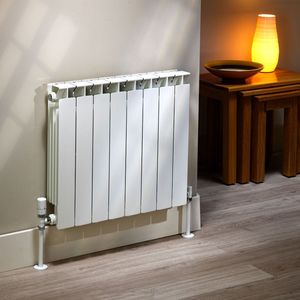 Radiador de Calefacción <span class=keywords><strong>Central</strong></span> de Aluminio para Sistema de Calefacción Doméstico, Radiador de Calefacción Horizontal para Calefacción <span class=keywords><strong>Central</strong></span>, Blanco - Product Image 6