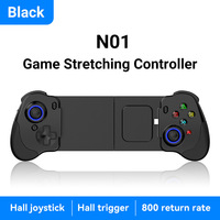 Manette de jeu extensible N01 avec gâchette à effet Hall pour téléphone mobile Android/iOS
