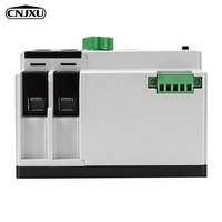 ATS monophasé sur rail DIN pour PV et onduleur, commutateur ATS double alimentation, transfert automatique ininterrompu 2P 63A 100A 125A