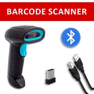 Không dây Wifi Bluetooth USB cầm tay Máy quét mã vạch 1D 2D QR đọc mã tương thích hệ thống POS cho bán lẻ siêu thị cafe - Product Image 3