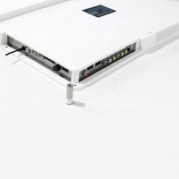 Tv Pintar Layar Melengkung Led 32-85 Inci, Model Baru OEM Ultra HD Wifi 1G + 8G Cangkang Logam Kaca Tempered OLED Televisi Tv Layar Melengkung Led 32-85 Inci