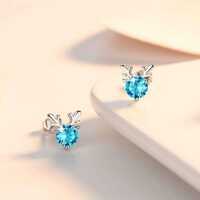 Venta caliente tendencia moda estilo coreano Punk pendientes colgantes conjunto arco Shell para niñas al por mayor - Product Image 1