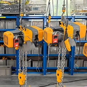 Alat Angkat Rantai Listrik Tipe Eropa M5 500kg 1 Ton 2 Ton 5 Ton untuk Bengkel - Product Image 1