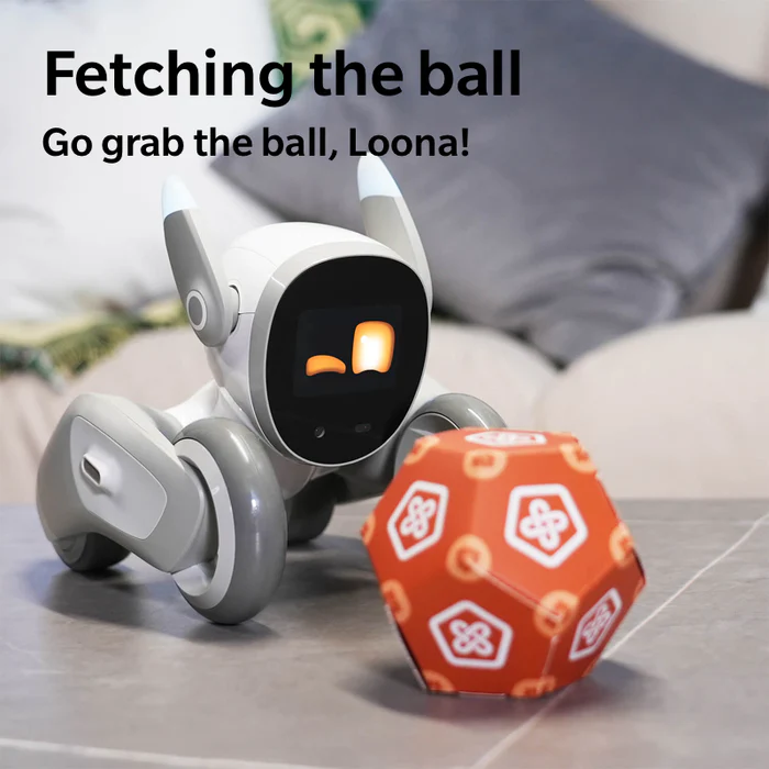 Interactive AI Robot Pet Dog Loona – Educational Intelligent Toy