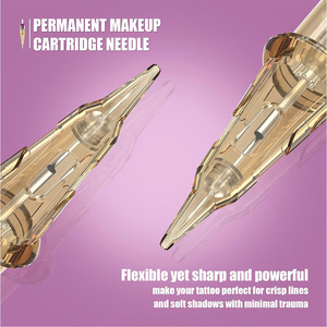 Agujas de Micropigmentación Capilar EZ V Select 1RL 3RL para Maquillaje Permanente, Certificadas CE, Esterilizadas, Cartuchos de Tatuaje PMU al por Mayor - Product Image 5