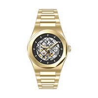 Montre-bracelet de mode de luxe pour hommes avec logo personnalisé Montre automatique fabriquée en Chine