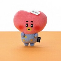 Porte-clés en peluche animaux de dessin animé mignons, breloque de sac en peluche douce avec chaîne à billes pour les fans de K-Pop, usage quotidien et collection