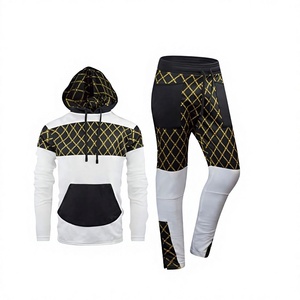 Conjunto Deportivo de Fútbol Personalizado al por Mayor, Chándal de Entrenamiento, Traje Deportivo Informal con Cremallera para Hombre, Conjunto de Dos Piezas de Béisbol - Product Image 1