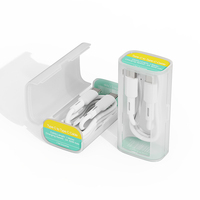Câbles populaires de type C micro USB, 5 modèles différents, pour iPhone, ensemble de câbles de type C vers type C, boîte de présentation pour smartphone